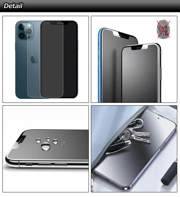 Amazon.co.jp: iPhone用ガラスフィルム マットタイプ 硬度9H iPhoneX